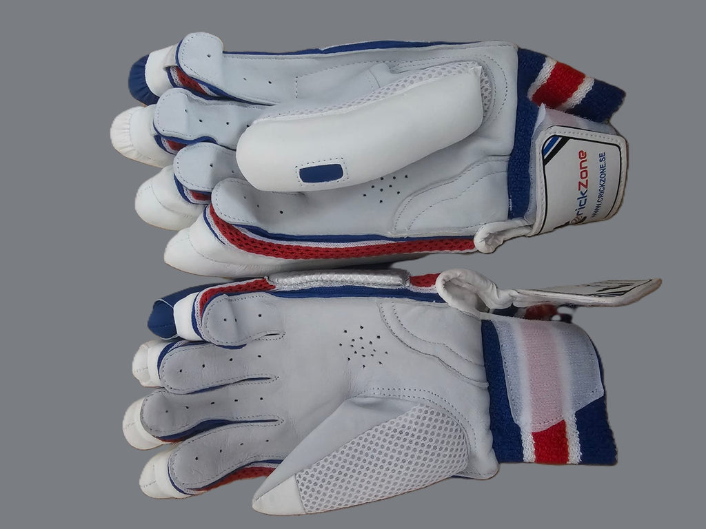 Men’s Left-Hand Batting Gloves (Blue) | Comfortable Grip