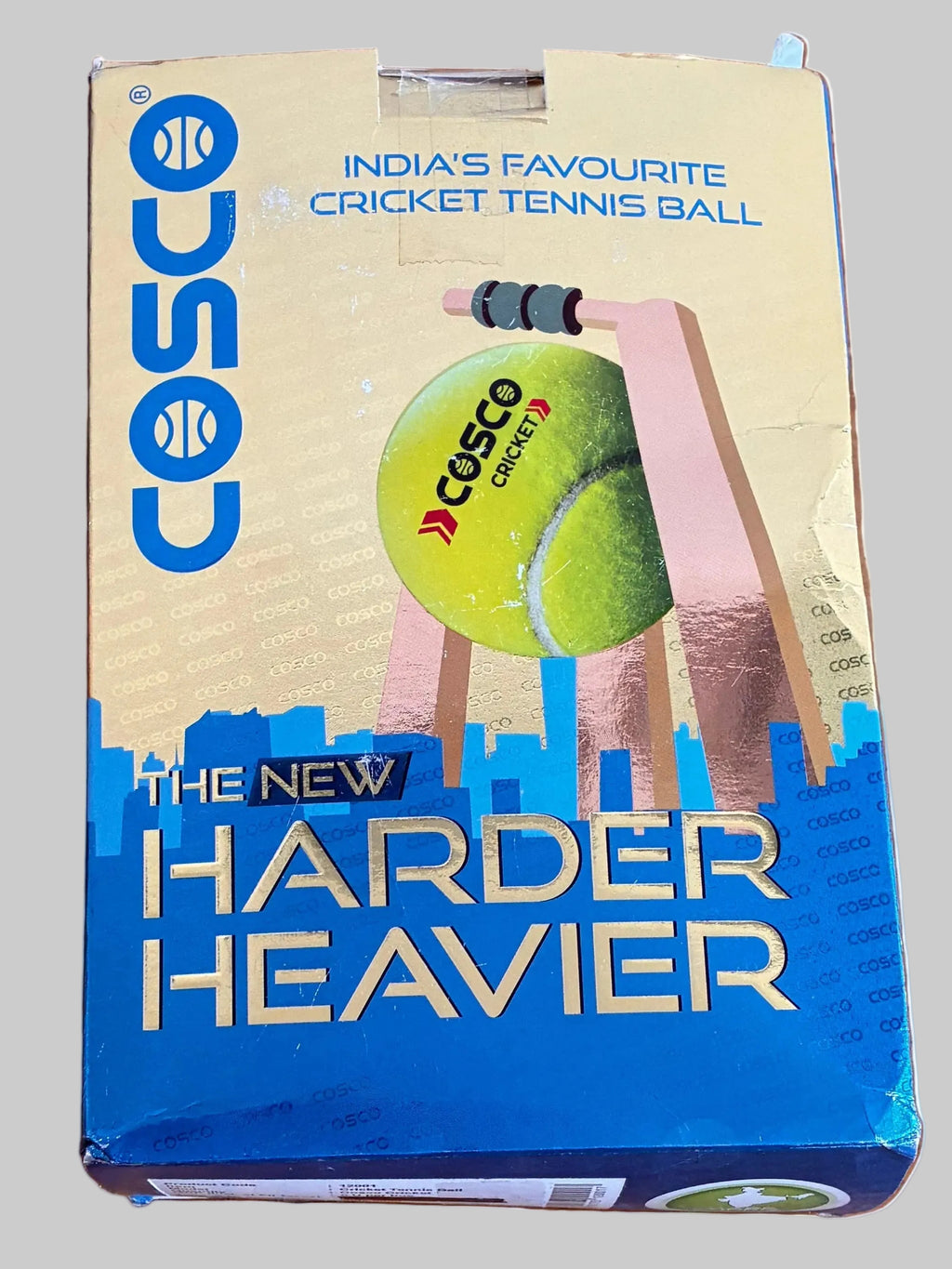 Cosco Lightweight Tennis Ball | Durable Rubber Core