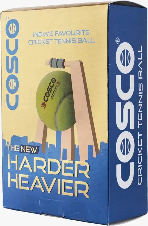 Cosco Lightweight Tennis Ball | Durable Rubber Core